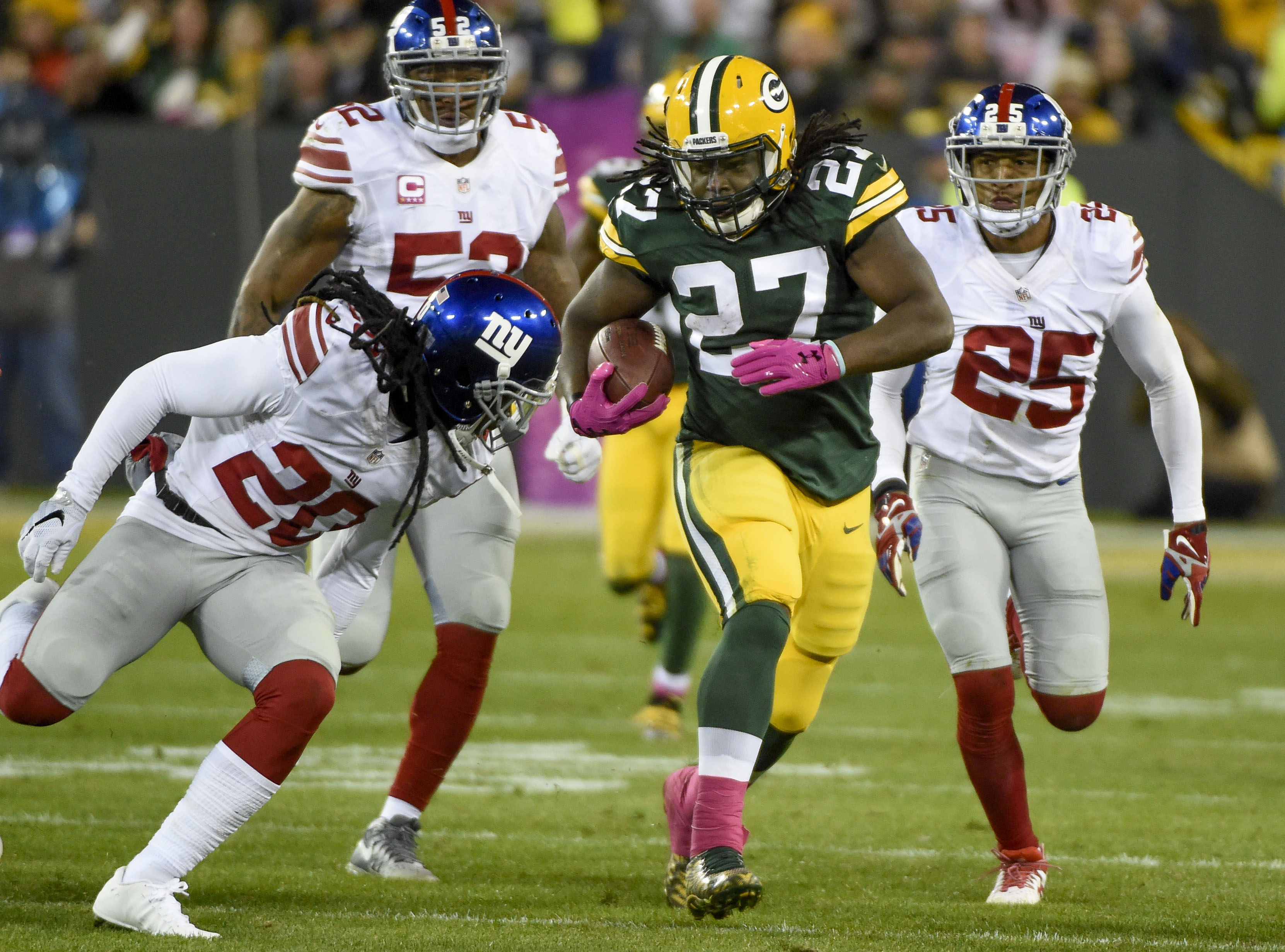 Eddie Lacy placed on injured reserve, career with Packers likely over -  Acme Packing Company