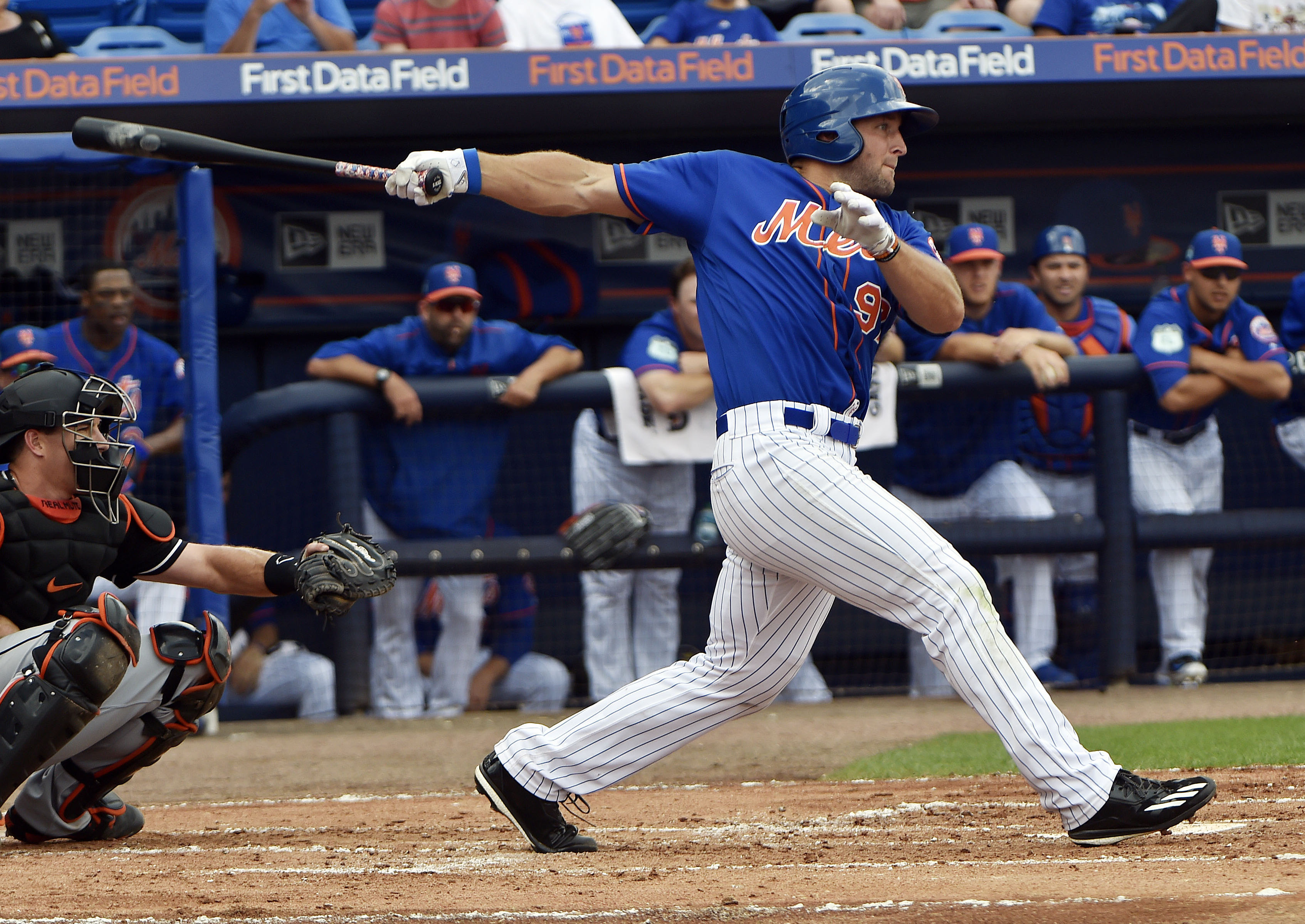 Mets score home run with Tim Tebow jersey sales