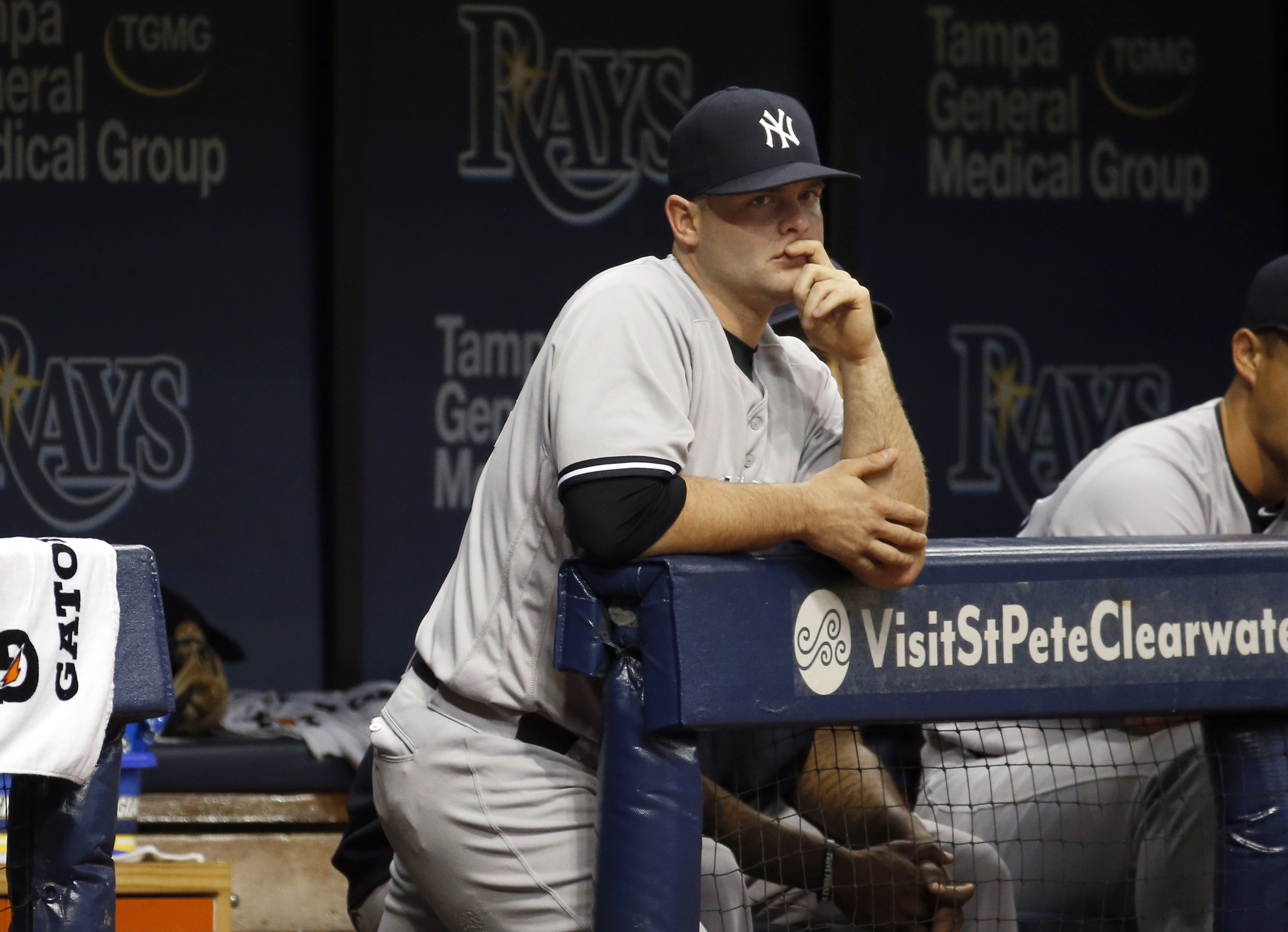 Yankees place Brian McCann on 7-day concussion DL