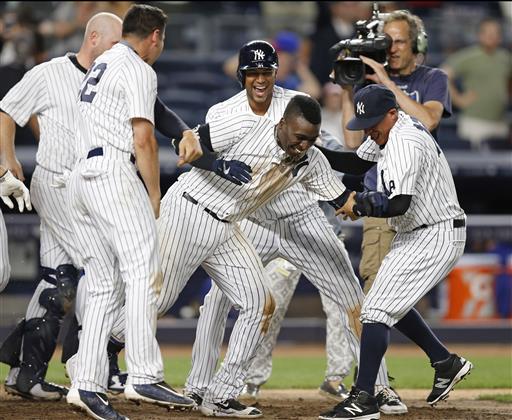 Yankees Highlights: Didi Gregorius' grand slam caps off epic comeback -  Pinstripe Alley