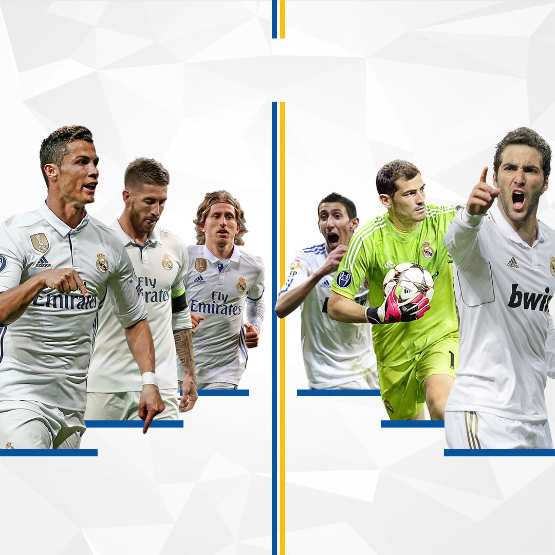 Real Madrid S Current Xi Vs Active Past Players Xi Bleacher Report Latest News Videos And Highlights