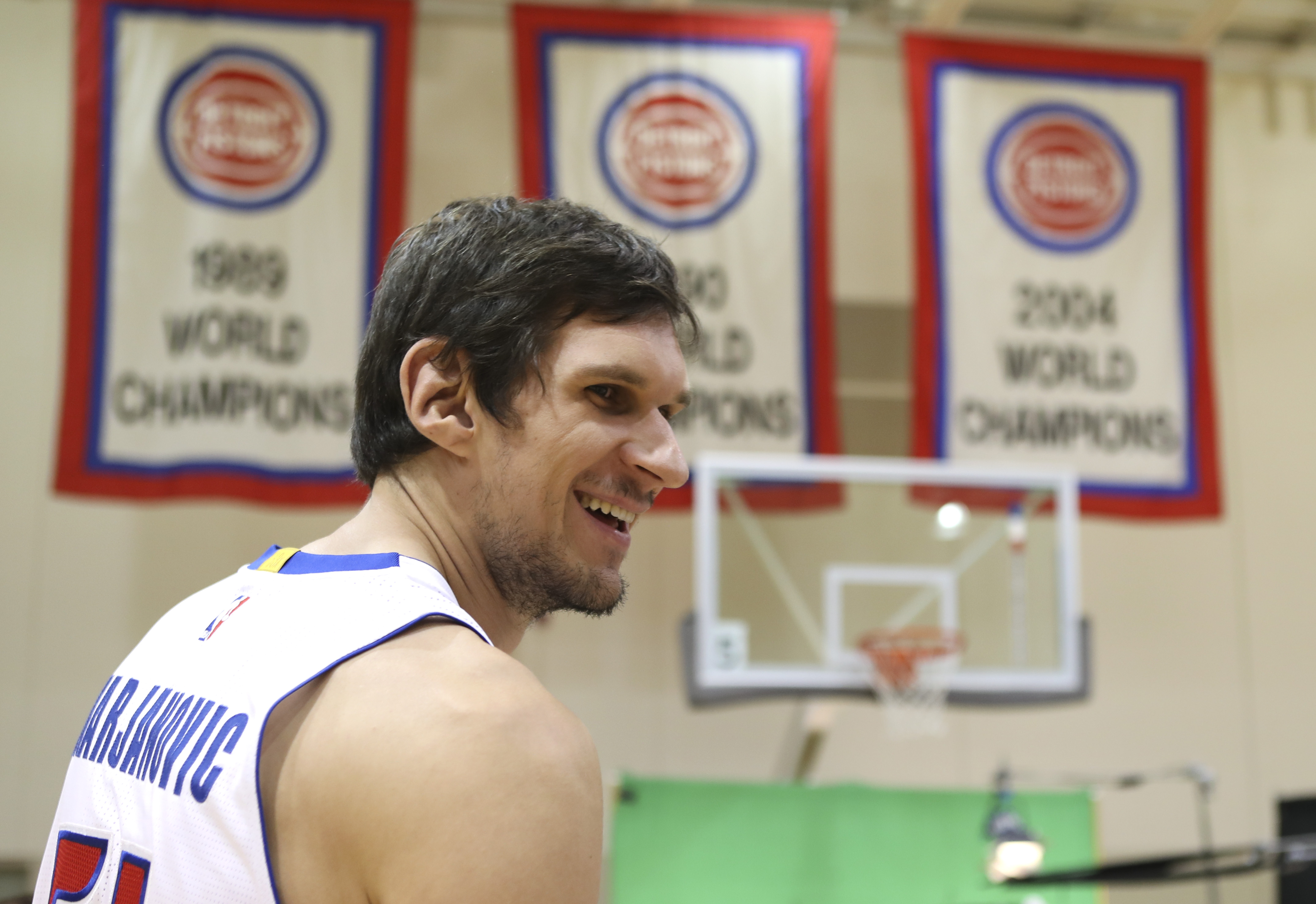 Boban Marjanovic came to the rescue during Rockets-Pelicans game