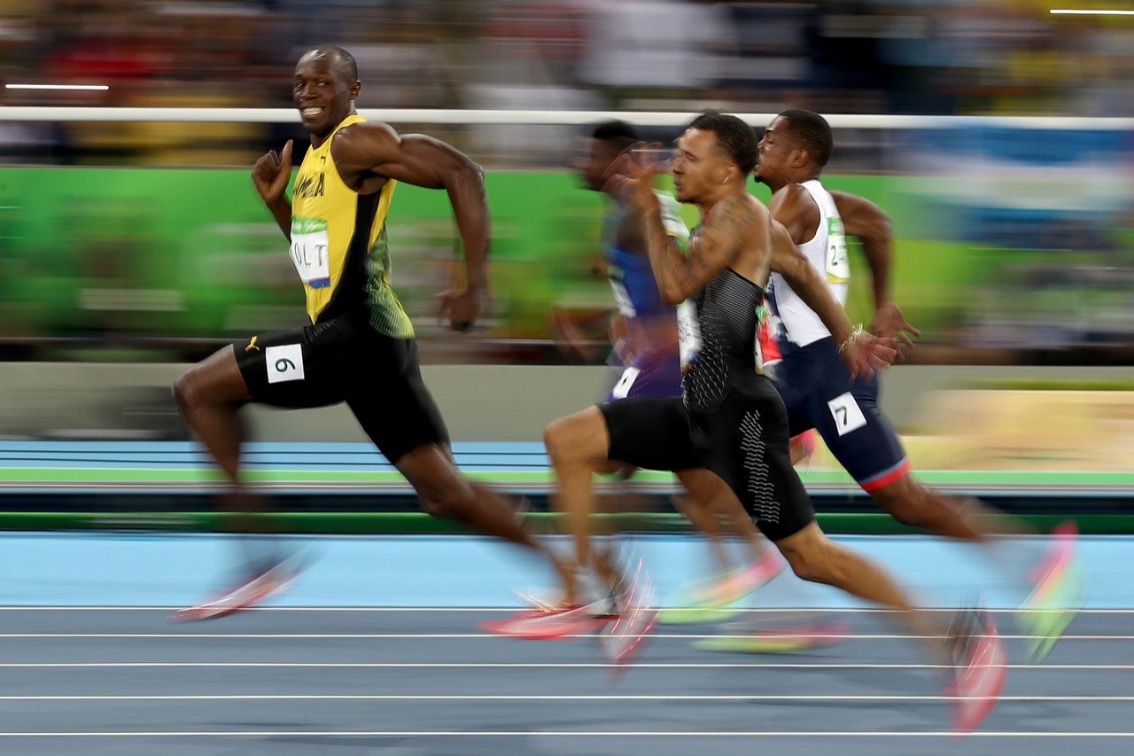 Usain BOLT Jamaica Athletes The Fastest Man Sport 20"x13" Poster 043