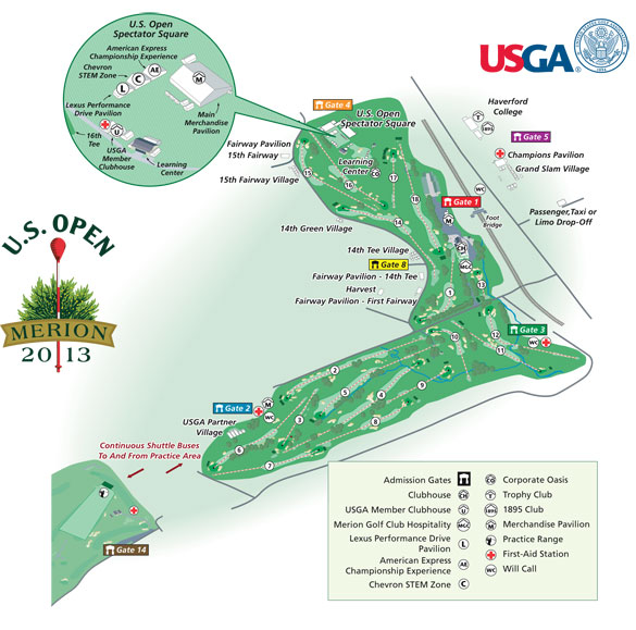 us open map
