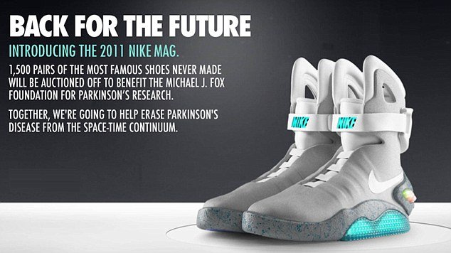 how much are the marty mcfly nikes