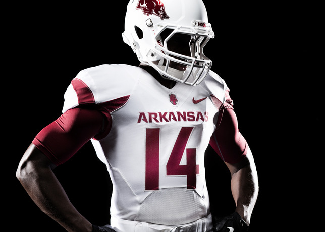 Arkansas Razorbacks Show Off New Logo And Football Uniforms | Bleacher ...