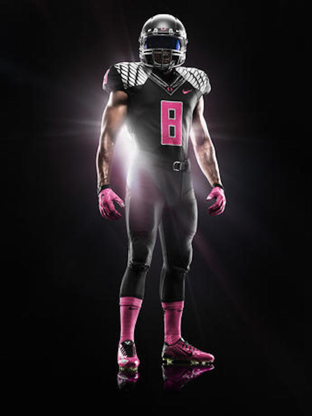 Oregon Unveils New Pink Uniforms That Support Breast Cancer Awareness