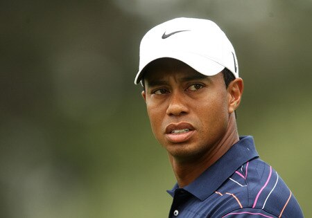 MELBOURNE, AUSTRALIA - NOVEMBER 12:  (FILE PHOTO) Tiger Woods of the USA prepares to putt on the 8th hole during round one of the 2009 Australian Masters at Kingston Heath Golf Club on November 12, 2009 in Melbourne, Australia. According to reports December 11, 2009, Woods announced that he would take an indefinite hiatus from golf.  <br /><br /><span class="help">(Photo by Quinn Rooney/Getty Images)</span>
