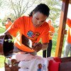 WNBA Players Help Beautify Park in Connecticut