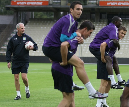 Aston Villa Training