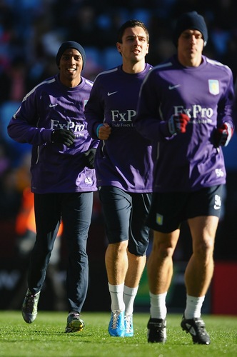 Aston Villa Training