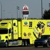 Richard Petty Motorsports Haulers on Lockdown at Texas Motor Speedway