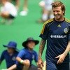 LA Galaxy And Newcastle Jets Attend Children's Clinic