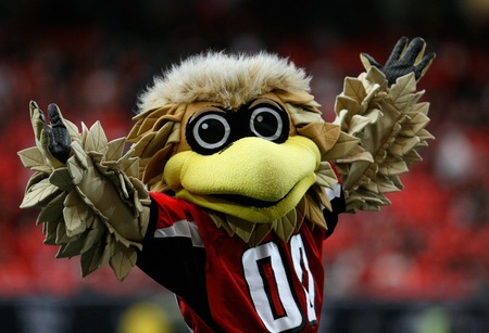 02: Atlanta Falcons mascot