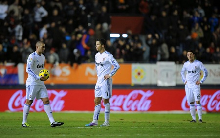 Ronaldo  Week on Pamplona  Spain   January 30  Cristiano Ronaldo  R  And Karim Benzema