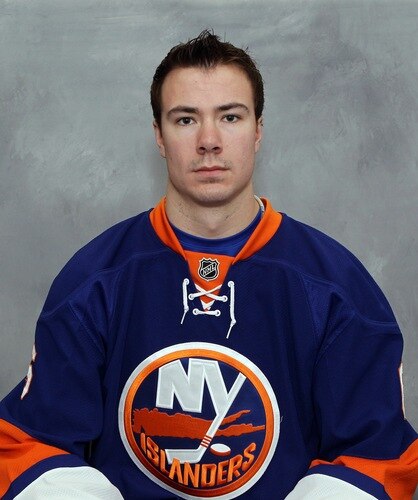 UNIONDALE, NY - FEBRUARY 26:  Ty Wishart #6 of the New York Islanders poses for his official headshot prior to the game against the Washington Capitals at the Nassau Coliseum on February 26, 2011 in Uniondale, New York.  <br /><br /><span class="help">(Photo by Bruce Bennett/Getty Images)</span>