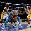 Denver Nuggets v Los Angeles Lakers