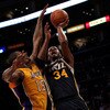 Utah Jazz v Los Angeles Lakers