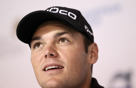 CASARES, SPAIN - MAY 17:  Martin Kaymer of Germany addresses a press conference ahead of  the Volvo World Match Play Championship at Finca Cortesin on May 17, 2011 in Casares, Spain.  <br /><br /><span class="help">(Photo by Warren Little/Getty Images)</span>