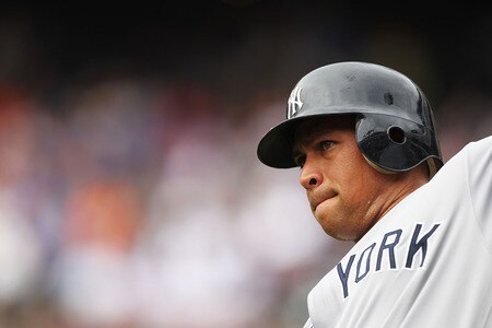 NEW YORK, NY - JULY 03:  Alex Rodriguez #13 of the New York Yankees looks on before he bats against the New York Mets during their game on July 3, 2011 at Citi Field in the Flushing neighborhood of the Queens borough of New York City.  <br /><br /><span class="help">(Photo by Al Bello/Getty Images)</span>