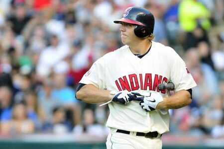 CLEVELAND, OH - JULY 4: Shelley Duncan #47 of the Cleveland Indians react after striking out to end the fifth inning against the New York Yankees at Progressive Field on July 4, 2011 in Cleveland, Ohio. <br /><br /><span class="help">(Photo by Jason Miller/Getty Images)</span>