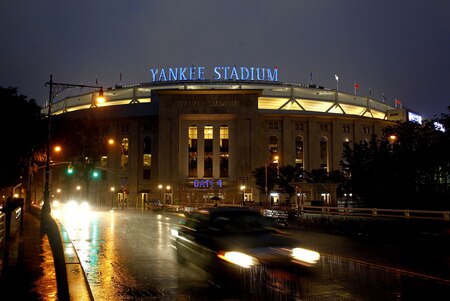 NEW YORK - SEPTEMBER 06:  A general view of the rain delay before a scheduled game between the Baltimore Orioles and the New York Yankees at Yankee Stadium on September 6, 2011 in the Bronx Borough of New York City.  <br /><br /><span class="help">(Photo by Jeff Zelevansky/Getty Images)</span>