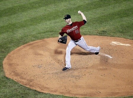 PITTSBURGH, PA - SEPTEMBER 07:  J.A. Happ #30 of the Houston Astros pitches against the Pittsburgh Pirates during the game on September 7, 2011 at PNC Park in Pittsburgh, Pennsylvania.  <br /><br /><span class="help">(Photo by Justin K. Aller/Getty Images)</span>