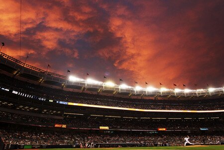 NEW YORK, NY - SEPTEMBER 24: Boone Logan #48 of the New York Yankees pitches against the Boston Red Sox on September 24, 2011 at Yankee Stadium in the Bronx borough of New York City.  <br /><br /><span class="help">(Photo by Nick Laham/Getty Images)</span>
