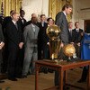 Obama Welcomes NBA Champion Dallas Mavericks To White House