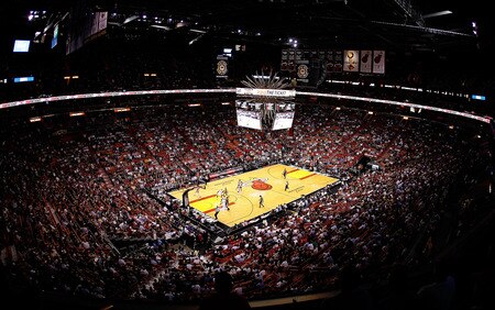 MIAMI, FL - JANUARY 17:  A general view of American Airlines Arena during a game between the Miami Heat and the San Antonio Spurs on January 17, 2012 in Miami, Florida. <br /><br /><span class="help">(Photo by Mike Ehrmann/Getty Images)</span>