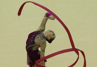 FIG Rhythmic Gymnastics Olympic Qualification LOCOG Test Event for London 2012: Day Three