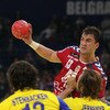 Serbia v Sweden Men's European Handball Championship 2012