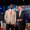 Justin Tuck Visits FOX's "Power And Money"