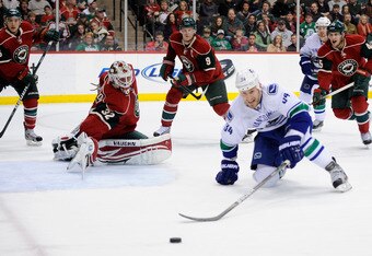 Vancouver Canucks v Minnesota Wild