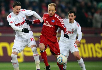 1 FC Koeln v Hamburger SV  Bundesliga