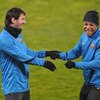 FC Barcelona Training & Press Conference