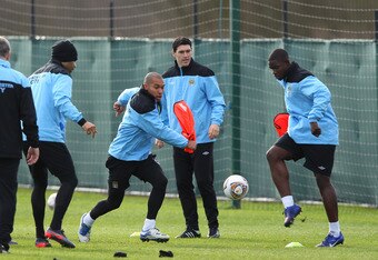Manchester City Training