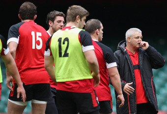 Wales Rugby Training Session