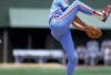SAN DIEGO - 1986:  Steve Carlton #32 of the Philadelphia Phillies winds up the pitch during the 1986 season MLB game against the San Diego Padres at Jack Murphy Stadium in San Diego, California.  (Photo by Stephen Dunn/Getty Images) 