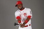 SARASOTA, FL - FEBRUARY 18:  Brandon Phillips #4 of the Cincinnati Reds poses for a photo during Spring Training Photo day on February 18, 2009 at the Cincinnati Reds training facility in Sarasota, Florida.  (Photo by Chris Graythen/Getty Images)