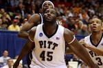 DAYTON, OH - MARCH 20: DeJuan Blair #45 of the Pittsburgh Panthers fights for position against the East Tennessee State Buccaneers during the first round of the NCAA Division I Men's Basketball Tournament at the University of Dayton Arena on March 20, 2009 in Dayton, Ohio.  (Photo by Andy Lyons/Getty Images)