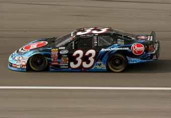 LAS VEGAS - FEBRUARY 28:  Kevin Harvick driver of the #33 Rheem Chevrolet races during the NASCAR Nationwide Series Sam's Town 300 at the Las Vegas Motor Speedway on February 28, 2008 in Las Vegas, Nevada.  (Photo by Stephen Dunn/Getty Images for NASCAR)
