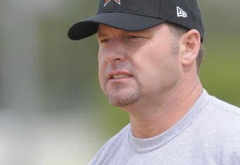 KISSIMMEE, FL - FEBRUARY 27: Roger Clemens warms up prior to throwing batting practice to the minor leaguers at Houston Astros Spring Training at Osceola County Stadium on February 27, 2008 in Kissimmee, Florida. The U.S. House Oversight and Government Reform Committee has asked the Justice Department to investigate whether Clemens committed perjury while testifying in front of the committee.  (Photo by Scott A. Miller/Getty Images)