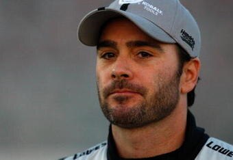 ATLANTA - MARCH 06:  Jimmie Johnson, driver of the #48 Lowe's/KOBALT Tools Chevrolet, during qualifying for the NASCAR Sprint Cup Series Kobalt Tools 500 at the Atlanta Motor Speedway on March 6, 2009 in Hampton, Georgia.  (Photo by Kevin C. Cox/Getty Images)