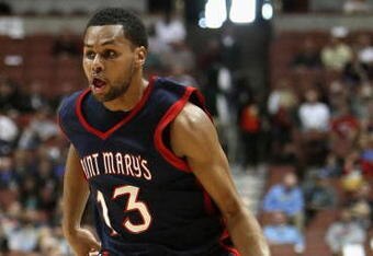 ANAHEIM, CA - DECEMBER 13:  Patrick Mills #13 of the Saint Mary's Gaels drives with the ball against the San Diego State Aztecs in the John R. Wooden Classic at Honda Center on December 13, 2008 in Anaheim, California. The Gaels defeated the Aztecs 67-64.  (Photo by Christian Petersen/Getty Images)