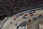 BRISTOL, TN - MARCH 22:  Dave Blaney, driver of the #66 Hyde Park Storage Suites Toyota, spins out of control during the NASCAR Sprint Cup Series Food City 500 at Bristol Motor Speedway on March 22, 2009 in Bristol, Tennessee.  (Photo by Chris Graythen/Getty Images)