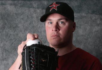 KISSIMMEE, FL - FEBRUARY 21:  Pitcher Chad Paronto of the Houston Astros poses during photo day at Astros spring training complex on February 21, 2009 in Kissimmee, Florida.  (Photo by Marc Serota/Getty Images  (Photo by Marc Serota/Getty Images)
