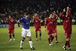 ABERDEEN, UNITED KINGDOM - MAY 22:   Christian Dailly of Rangers walks off the field at the end of the Scottish Premier League Aberdeen v Rangers game at Pittodrie Stadium on May 22, 2008 in Aberdeen, Scotland. (Photo by Ian MacNicol/Getty Images)