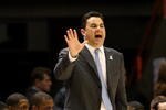 BOISE, ID - MARCH 22: Head Coach Sean Miller of the Xavier Musketeers adjusts his team during the game against the Wisconsin Badgers in the second round of the NCAA Division I Men's Basketball Tournament at the Taco Bell Arena on March 22, 2009 in Boise, Idaho.  (Photo by Jed Jacobsohn/Getty Images)