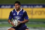 AUCKLAND, NEW ZEALAND - APRIL 14: Isaia Toeava of the Blues runs with the ball during the round 11 Super 14 match between the Blues and the Sharks at North Harbour Stadium April 14, 2007 in Auckland, New Zealand.  (Photo by Phil Walter/Getty Images)